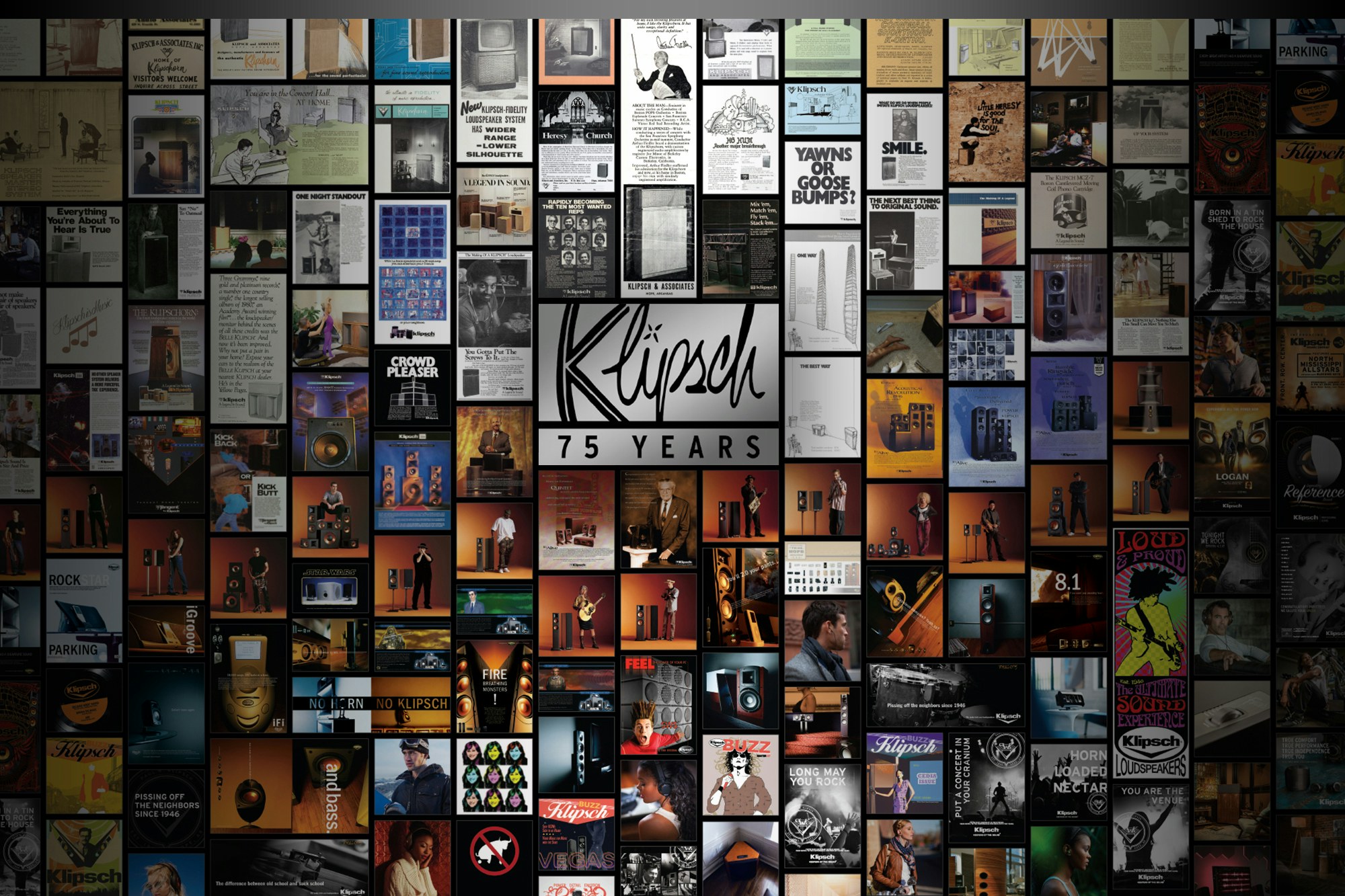 Klipsch 75th Anniversary Advertising Montage